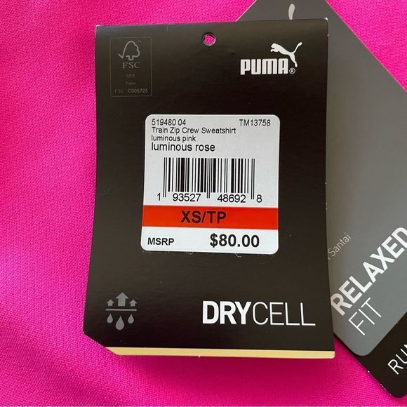 PUMA Crop Pullover | size XS - Picture 3 of 6